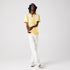 LACOSTE Crew Neck Embroidered Logo Cotton T-shirt Mens